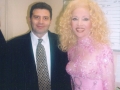 With Lebanese singer Sabah